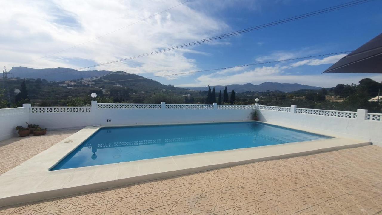 Cheerful 2-Bedroom Villa With Private Pool Calpe Exteriör bild