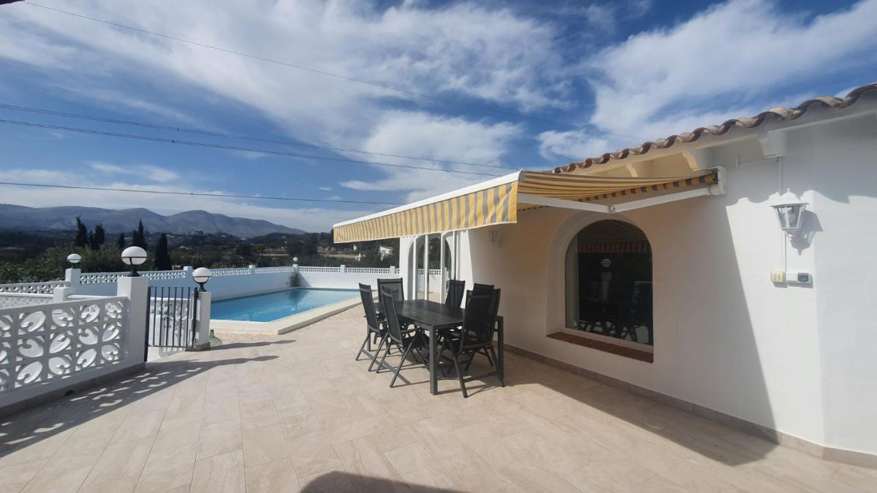 Cheerful 2-Bedroom Villa With Private Pool Calpe Exteriör bild